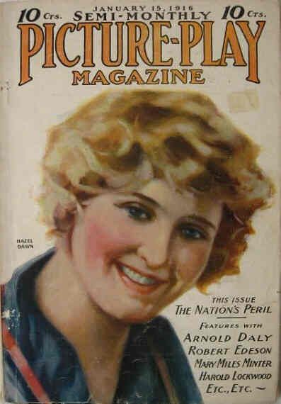PICTURE PLAY magazine side cover 15 January 1916