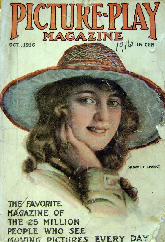 PICTURE PLAY magazine side cover October 1916