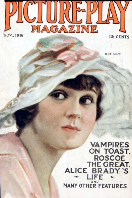 PICTURE PLAY magazine side cover November 1916