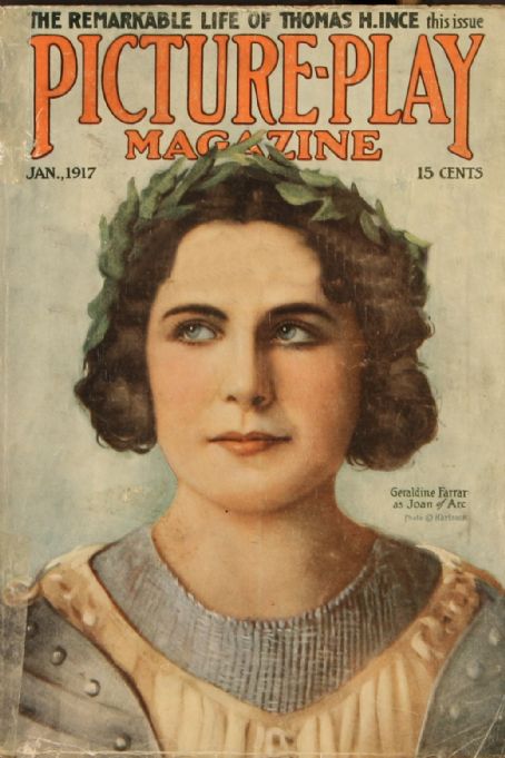PICTURE PLAY magazine side cover January 1917