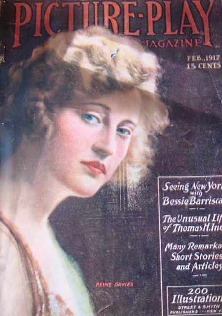PICTURE PLAY magazine side cover February 1917
