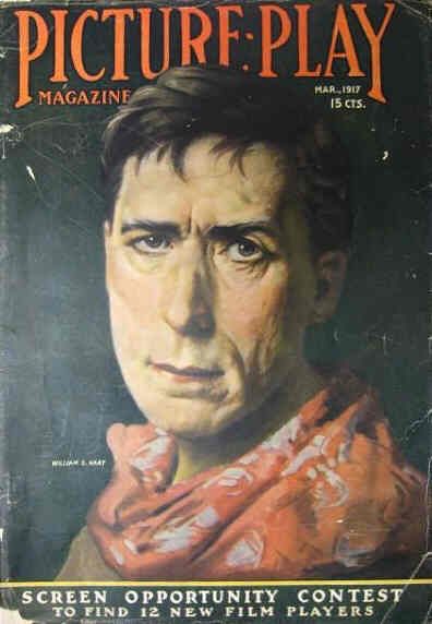 PICTURE PLAY magazine side cover March 1917
