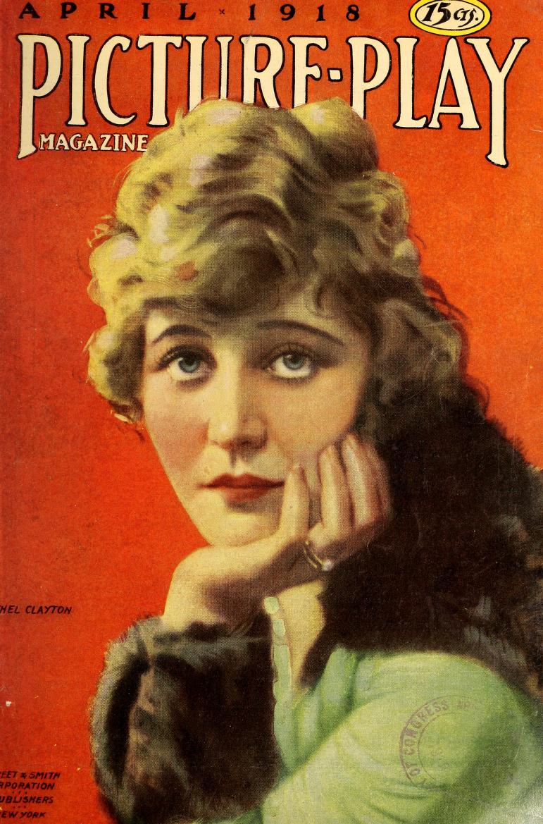 PICTURE PLAY magazine side cover April 1918