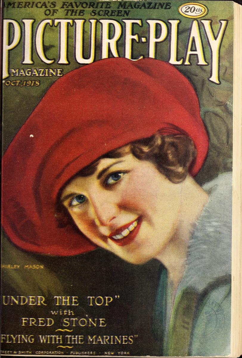 PICTURE PLAY magazine side cover October 1918