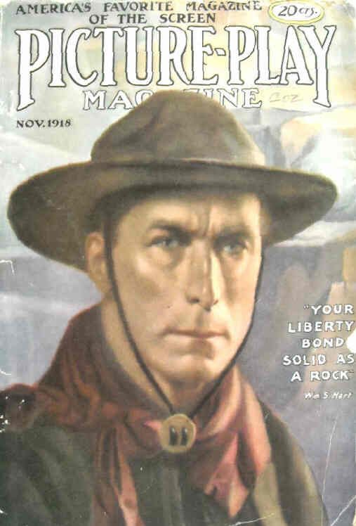 PICTURE PLAY magazine side cover November 1918