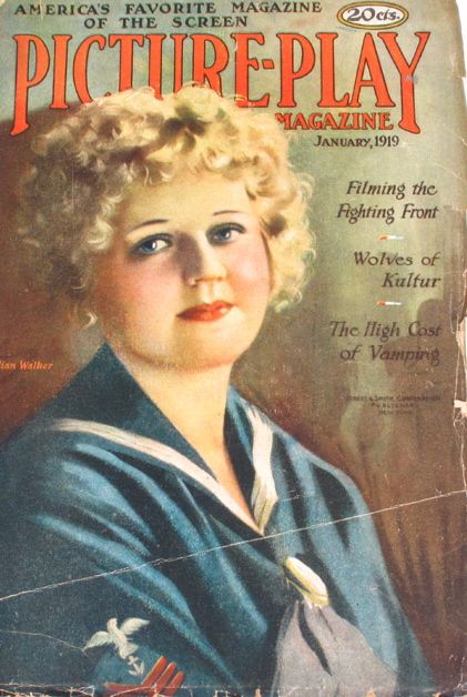PICTURE PLAY magazine side cover January 1919