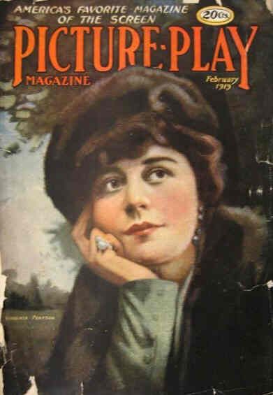PICTURE PLAY magazine side cover February 1919