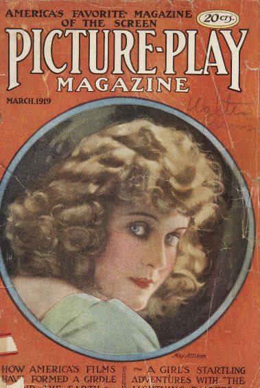 PICTURE PLAY magazine side cover March 1919