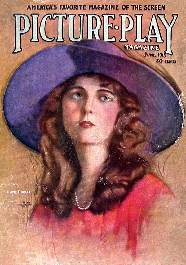 PICTURE PLAY magazine side cover June 1919