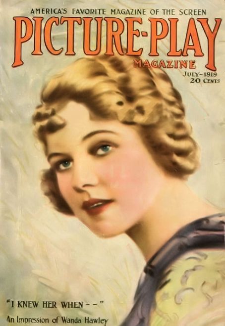 PICTURE PLAY magazine side cover July 1919