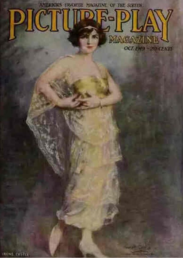 PICTURE PLAY magazine side cover October 1919