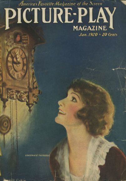 PICTURE PLAY magazine side cover January 1920