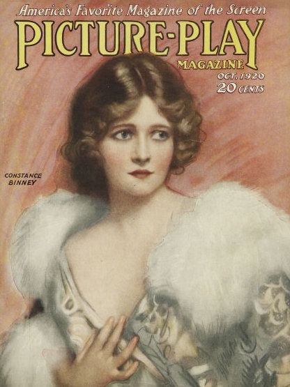 PICTURE PLAY magazine side cover October 1920