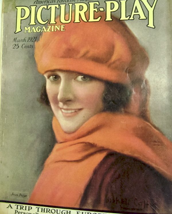 PICTURE PLAY magazine side cover March 1921