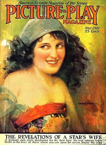 PICTURE PLAY magazine side cover May 1921