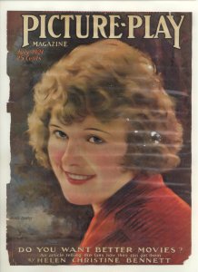 PICTURE PLAY magazine side cover July 1921