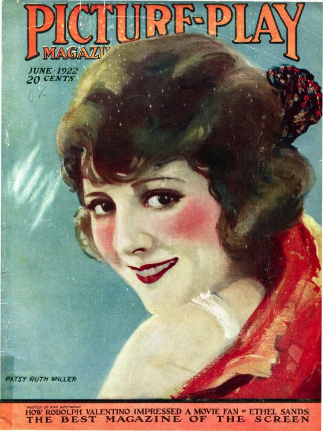 PICTURE PLAY magazine side cover June 1922