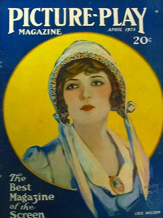 PICTURE PLAY magazine side cover April 1923