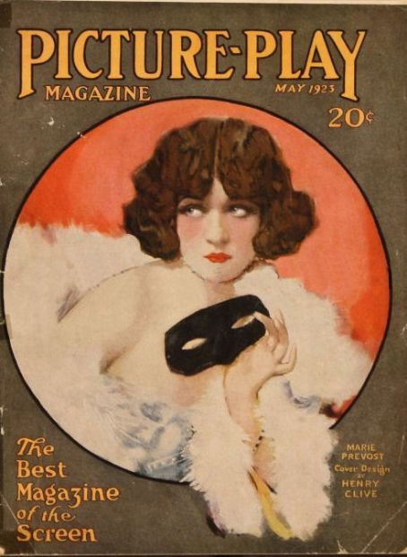 PICTURE PLAY magazine side cover May 1923