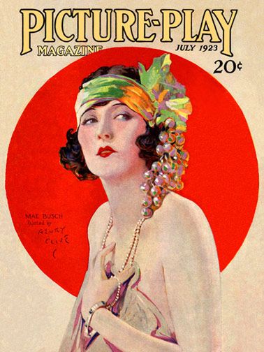 PICTURE PLAY magazine side cover July 1923