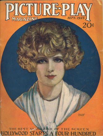 PICTURE PLAY magazine side cover September 1923