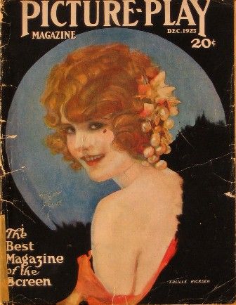 PICTURE PLAY magazine side cover December 1923