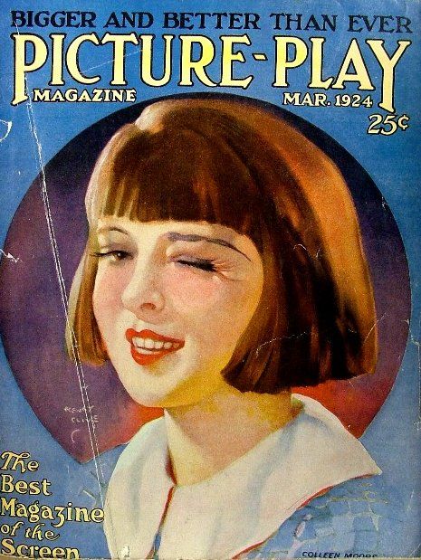 PICTURE PLAY magazine side cover March 1924