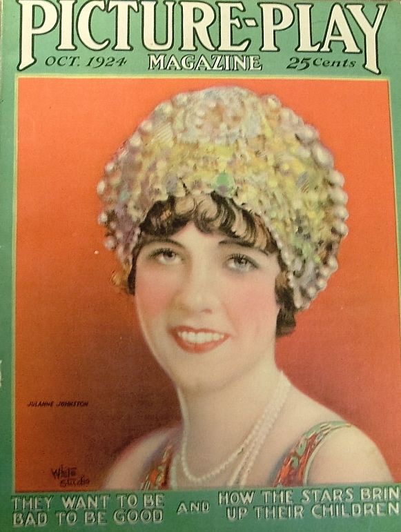 PICTURE PLAY magazine side cover October 1924