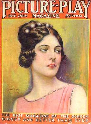 PICTURE PLAY magazine side cover December 1924