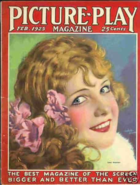 PICTURE PLAY magazine side cover February 1925
