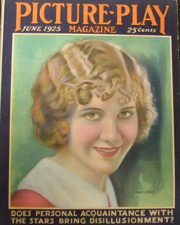 PICTURE PLAY magazine side cover June 1925