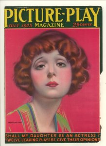 PICTURE PLAY magazine side cover July 1925