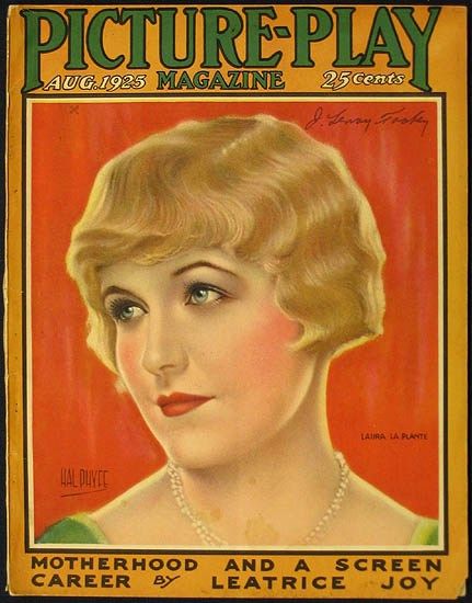 PICTURE PLAY magazine side cover August 1925
