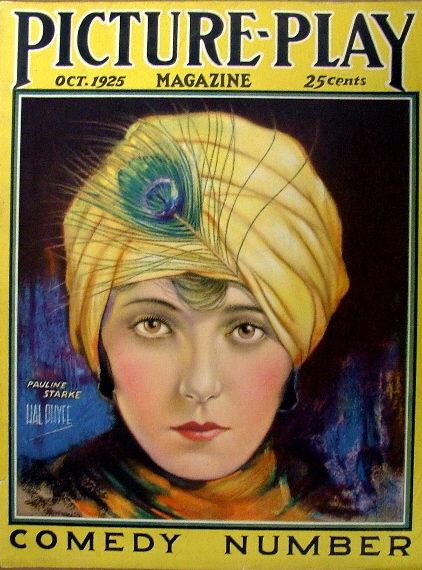 PICTURE PLAY magazine side cover October 1925
