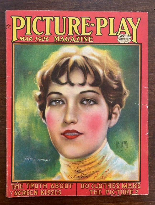 PICTURE PLAY magazine side cover March 1926