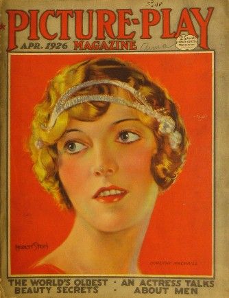 PICTURE PLAY magazine side cover April 1926