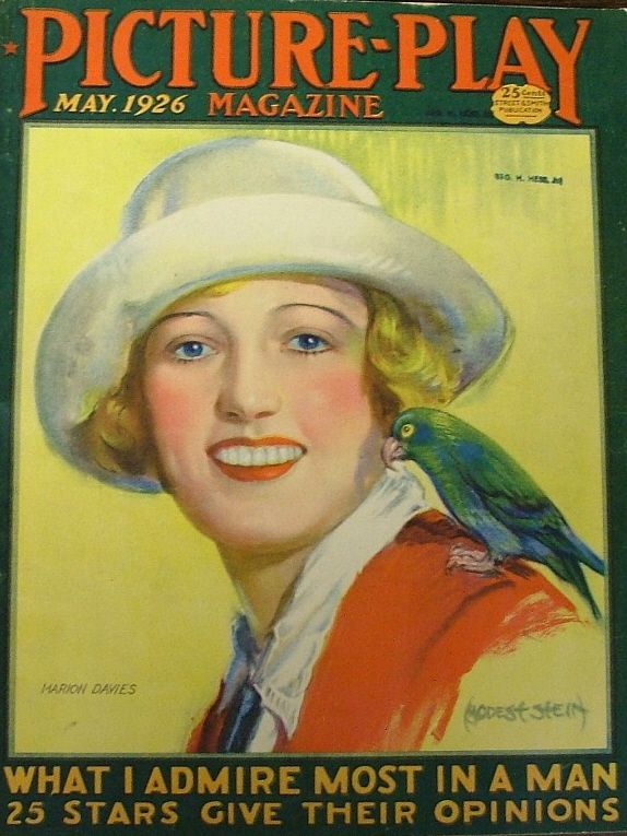 PICTURE PLAY magazine side cover May 1926