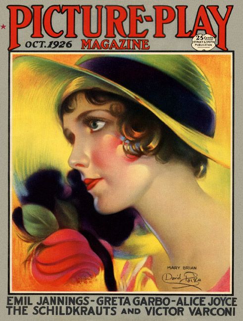 PICTURE PLAY magazine side cover October 1926