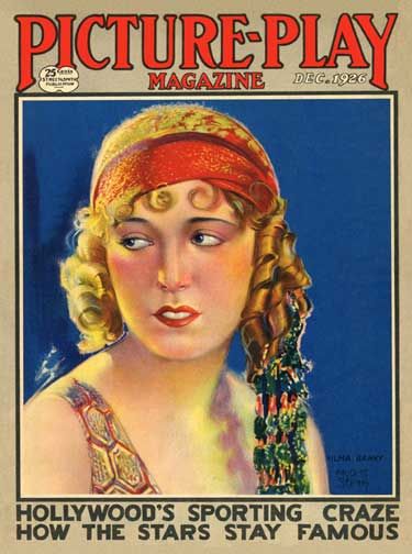 PICTURE PLAY magazine side cover December 1926