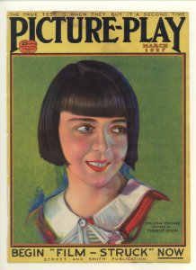 PICTURE PLAY magazine side cover March 1927