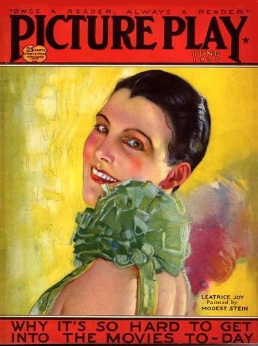 PICTURE PLAY magazine side cover June 1927
