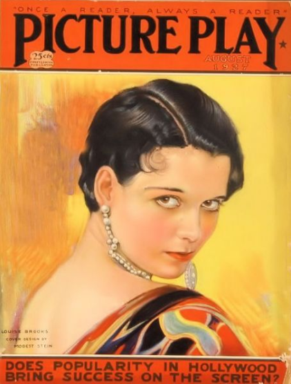 PICTURE PLAY magazine side cover August 1927