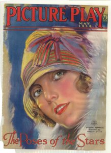 PICTURE PLAY magazine side cover May 1928