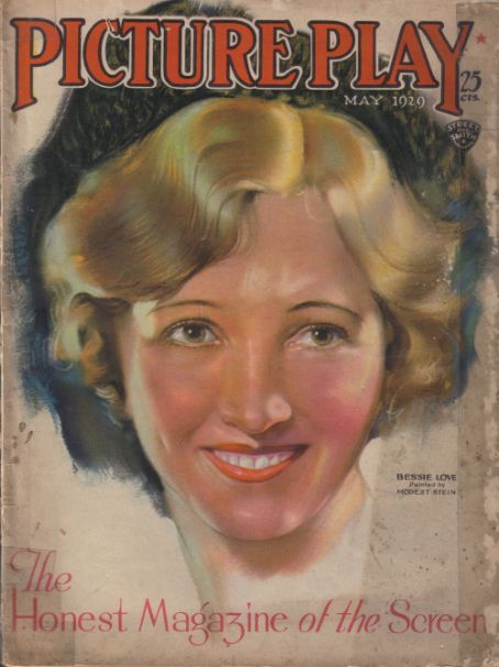 PICTURE PLAY magazine side cover May 1929