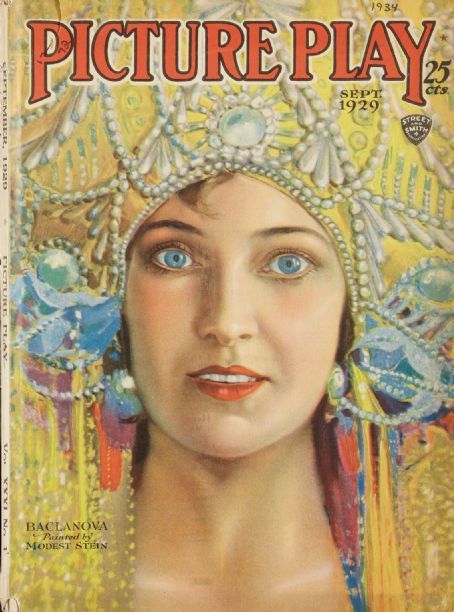 PICTURE PLAY magazine side cover September 1929