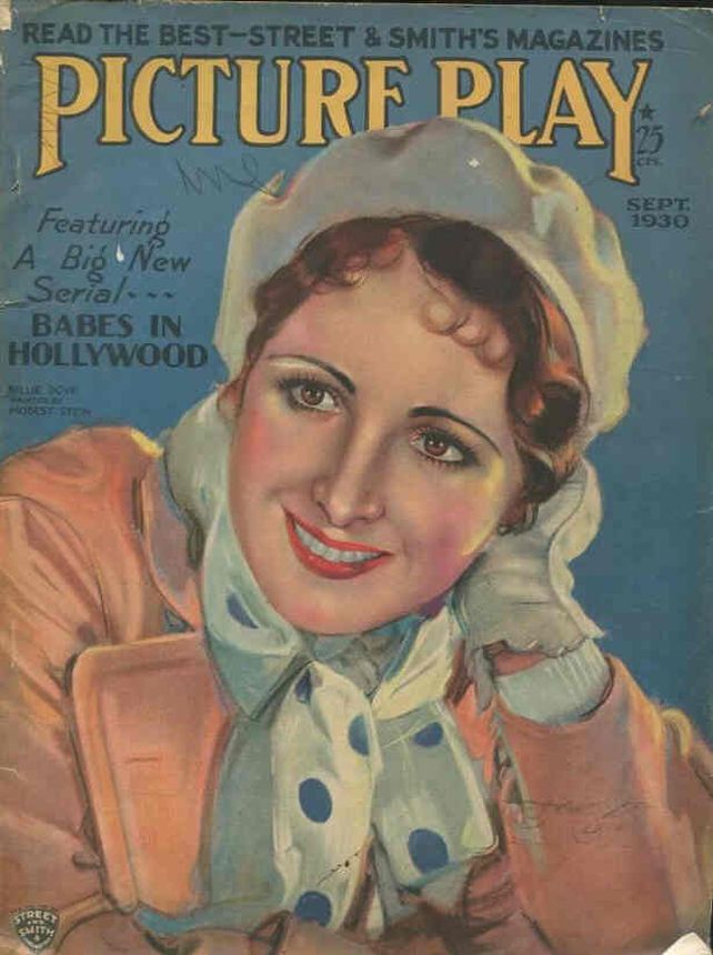 PICTURE PLAY magazine side cover September 1930