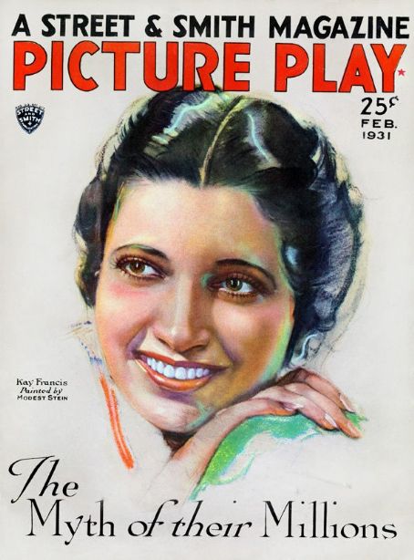 PICTURE PLAY magazine side cover February 1931