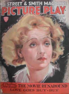 PICTURE PLAY magazine side cover March 1931