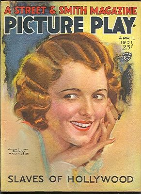 PICTURE PLAY magazine side cover April 1931