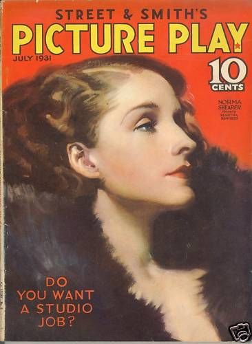 PICTURE PLAY magazine side cover July 1931
